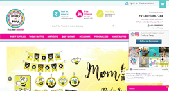 Desktop Screenshot of prettyurparty.com